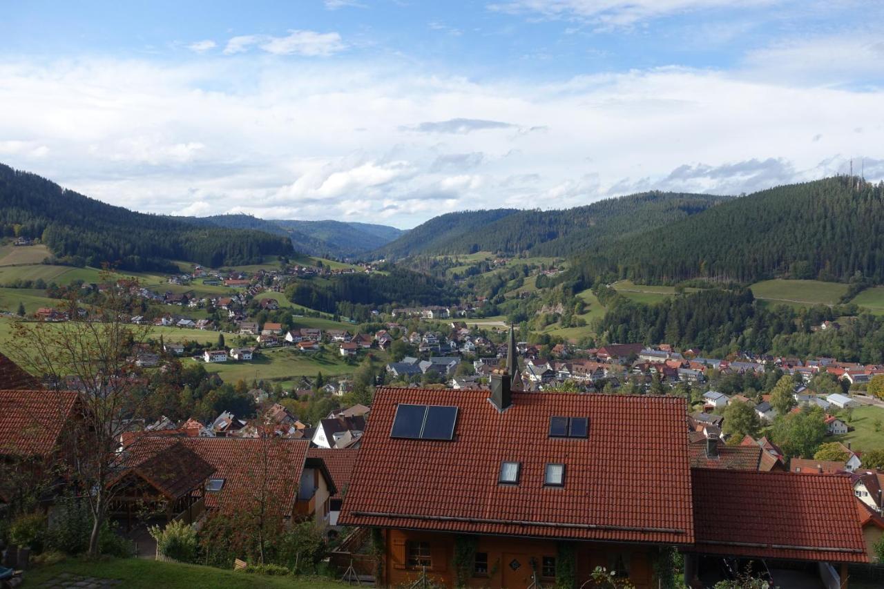 Ferienwohnung am Hirschkopf Baiersbronn Exterior foto